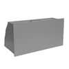 All-in-One Desk Organizer with 6 Compartments - Grey